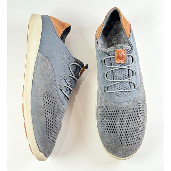 Olukai Alapa Li Keu Shoes Mens Gray Suede Casual Sneakers 10418-6CFX Size 10 M - Picture 3 of 7